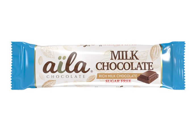 Aila Chocolate - Products - Milk Chocolate Sugar Free